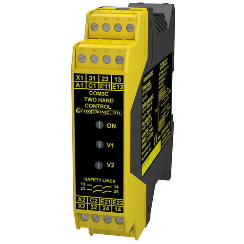 Commande bimanuelle pour bouton tactile - COM3C - COMITRONIC - BTI - de sécurité