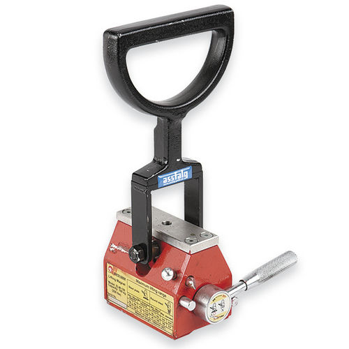 Porteur magnétique permanent à commutation manuelle - ELM 100-H - Assfalg GmbH - pour tôle / de manutention