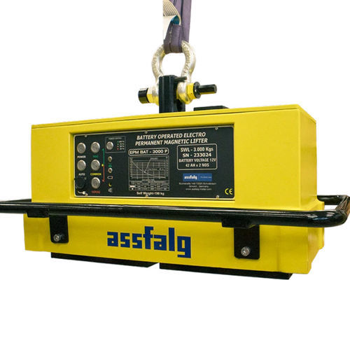 aimant de levage électro-permanent à batterie - Assfalg GmbH