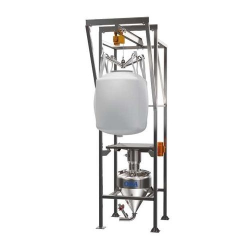 Videur de big-bag vibrant - OGA SISTEMVAC - avec dispositif de levage / automatique