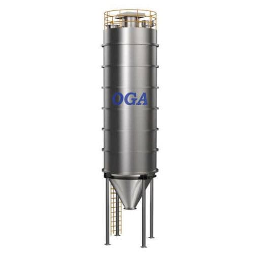 Silo de ciment - OGA SISTEMVAC - pour céréales / pour produits en vrac / pour l'industrie agroalimentaire