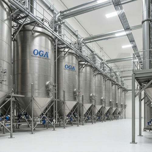 système de transport pneumatique continu - OGA SISTEMVAC