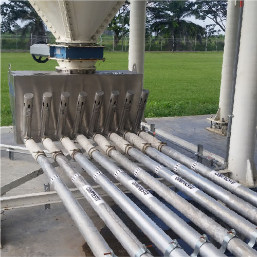 Système de transport pneumatique continu - OGA SISTEMVAC - pour poudre / pour granules / de silo