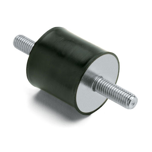 Support antivibratoire cylindrique - MM series - GeTech - en élastomère / métallique / type A