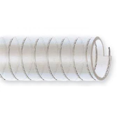 Tuyau flexible pour produits alimentaires - T03SP/ACC   - GeTech - en acier / en PVC / d'aspiration