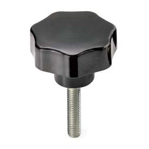 Bouton fileté - V7M series - GeTech - croisillon / en acier / avec goujon