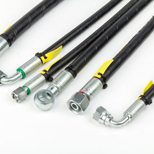 Tuyau flexible hydraulique - Redfluid SL - en caoutchouc / en acier inoxydable / en acier au carbone