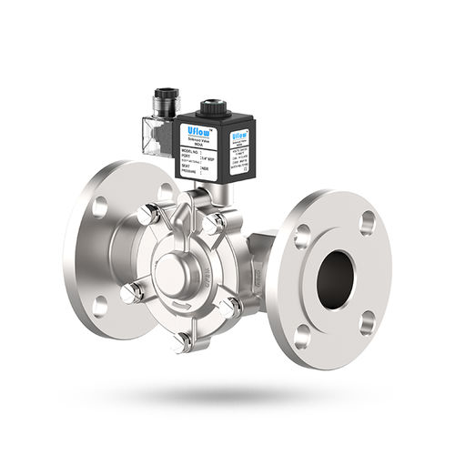 Électrovanne à diaphragme - PCN series  - UFLOW AUTOMATION - à commande assistée / 2 voies / NF