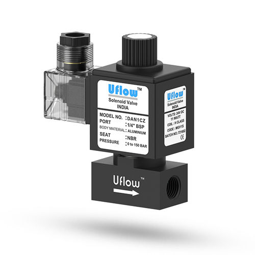 Électrovanne à commande directe - DAS series - UFLOW AUTOMATION - 2 voies / NF / NO
