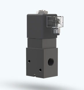 Électrovanne à commande directe - DCP-T2U4IT100 - UFLOW AUTOMATION - 3 voies / air / résistante aux flammes