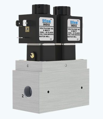 Électrovanne pour oxygène - TBASODC - UFLOW AUTOMATION - à commande directe / 4 voies / air