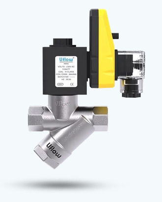 Électrovanne à commande directe - AD2E030 - UFLOW AUTOMATION - 2 voies / NF / pour eau