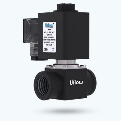 Électrovanne à commande directe - SF251F080 - UFLOW AUTOMATION - 2 voies / NF / pour eau
