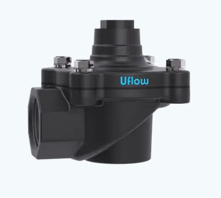 Électrovanne à commande assistée - EPS - UFLOW AUTOMATION - 2 voies / air / filetée