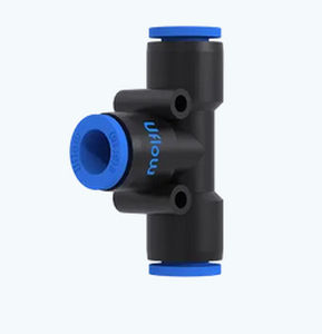 Raccord pneumatique - V0-25 series - UFLOW AUTOMATION - push-in / en T / en plastique