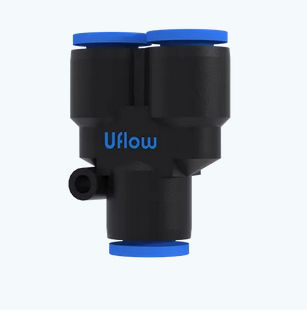Raccord pneumatique - V0270404 - UFLOW AUTOMATION - push-in / fileté / en Y