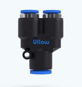 Raccord pneumatique - VO-280 series - UFLOW AUTOMATION - push-in / fileté / en Y