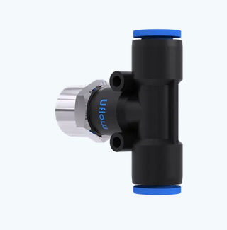 Raccord pneumatique - VO - UFLOW AUTOMATION - fileté / en T / en métal