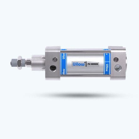 Vérin pneumatique - PN4 - UFLOW AUTOMATION - à tirants / à piston / en acier inoxydable