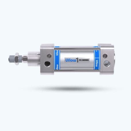 Vérin pneumatique - PS4 - UFLOW AUTOMATION - à tirants / à piston / en acier inoxydable