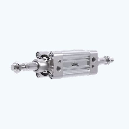 Vérin pneumatique - PS7 - UFLOW AUTOMATION - à piston / double effet / en acier