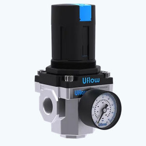 Détendeur pour air - PD-R series - UFLOW AUTOMATION - mono-étagé / en inox / en laiton
