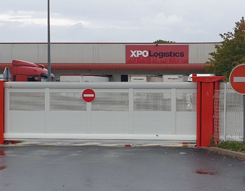 Portail coulissant - Ulmalu® 800 RAPID 70 - TGO - motorisé / en profilé aluminium / autoportant