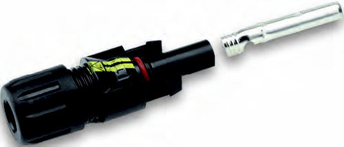 Connecteur de données - CSM, CSF series - MECATRACTION - droit / à bride / en polycarbonate