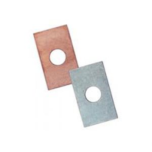 Rondelle plate - PBST1 series  - MECATRACTION - en cuivre / en aluminium