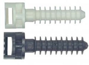Embase pour collier de serrage encliquetable - CHEM8 series - MECATRACTION - en plastique