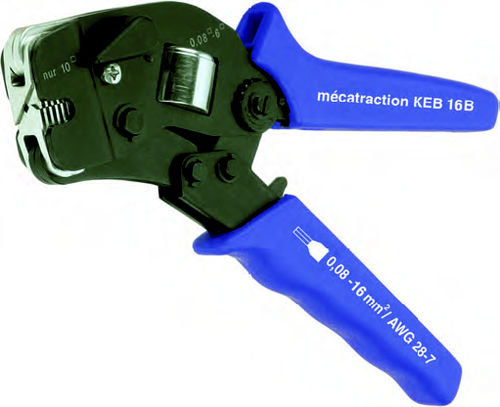 Outil de sertissage manuel - KEB16B - MECATRACTION - pour embout