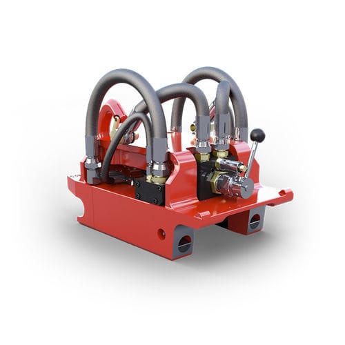 Système d'attache rapide pour grue - OQC40M - OilQuick AB - hydraulique