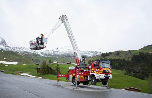 Nacelle télescopique mobile - F 32 TLK - Bronto Skylift Oy Ab - diesel