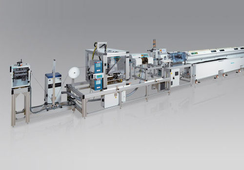 Ligne d'assemblage entièrement automatique - Metzner Maschinenbau GmbH - de marquage / pour solutions de découpe / pour unité de capteur