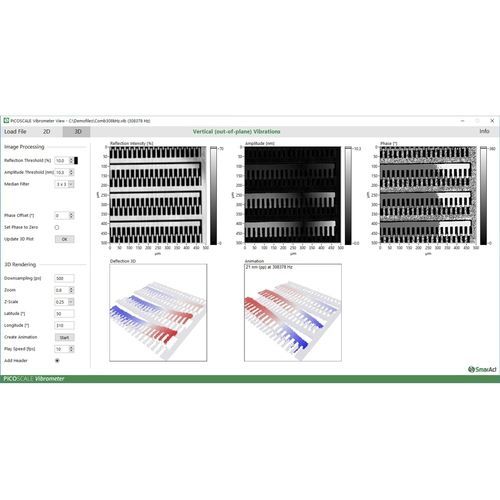 Logiciel de commande - SmarAct GmbH - d'analyse de données / d'interface / de visualisation