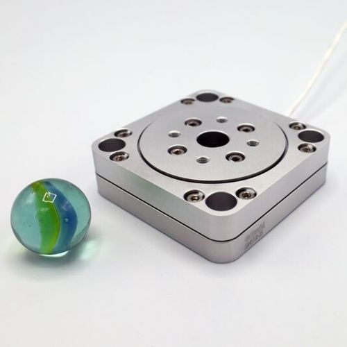 Platine rotative - SR-4513 - SmarAct GmbH - en boucle fermée / compatible vide / en acier inoxydable