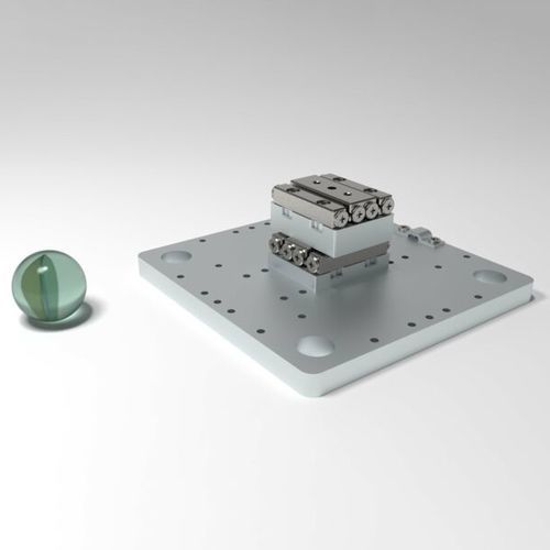 Platine miniature - XY-SLC17:22 - SmarAct GmbH - linéaire / 2 axes / en boucle fermée