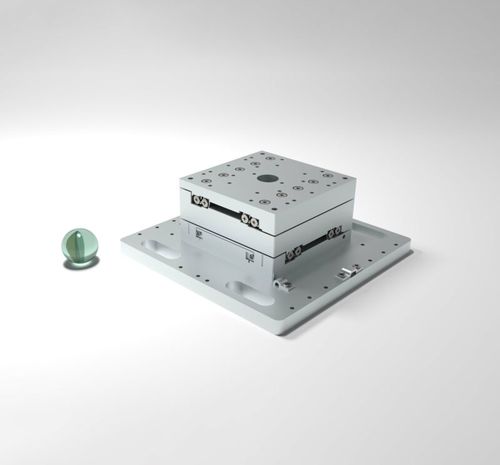 Platine linéaire - XY-CLS52:52 - SmarAct GmbH - 2 axes / en boucle fermée / modulaire