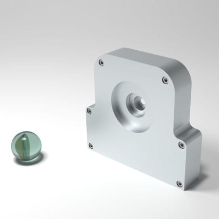 Diaphragme à iris motorisé - SID-7 - SmarAct GmbH - en aluminium / en titane