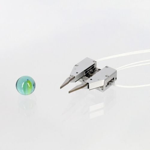 Micro-pince de préhension électrique - SGP-17F - SmarAct GmbH - parallèle / à 2 mâchoires / pour l'industrie électronique
