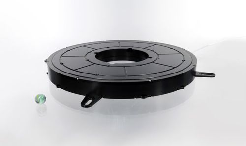 Platine rotative - MR-30028 - SmarAct GmbH - en boucle fermée / aluminium / à entraînement direct