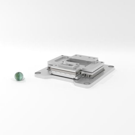 Platine de nanopositionnement linéaire - SOM-MS-5050 - SmarAct GmbH - 2 axes / en boucle fermée / pour microscopes