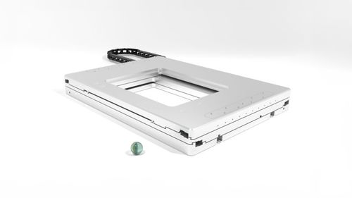 Platine de nanopositionnement linéaire - SOM-MS-180150M - SmarAct GmbH - à entraînement électromagnétique / 2 axes / en boucle fermée