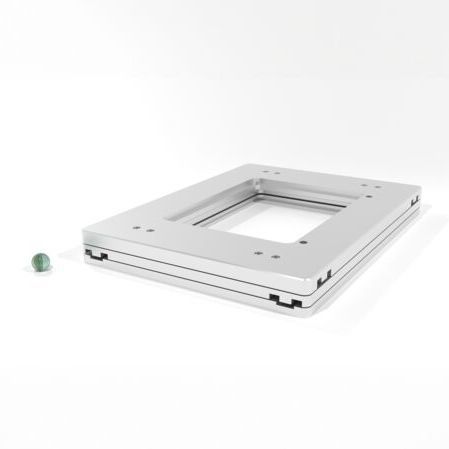 Platine de nanopositionnement linéaire - SOM-MS-180150 - SmarAct GmbH - 2 axes / compacte / en boucle fermée
