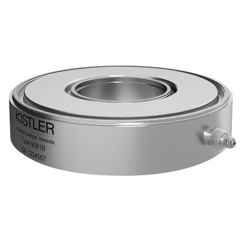 Cellule de charge piézoélectrique - 9081B - Kistler - en traction compression / en anneau / mono-axe