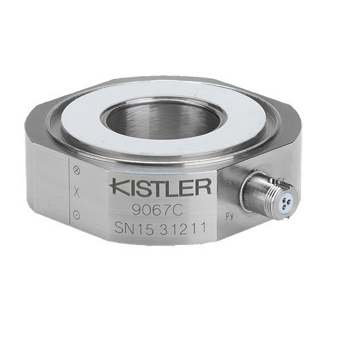 Cellule de charge piézoélectrique - 9068C - Kistler - en anneau / 3 axes / d'étalonnage