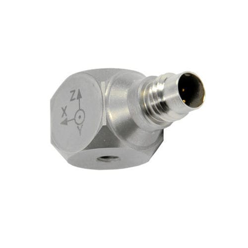 Accéléromètre triaxial - 8763B100AT - Kistler - piézoélectrique / IEPE / à cisaillement