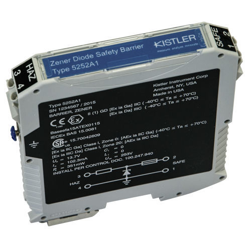 Barrière Zener ATEX - 5252A2 - Kistler - IEC / pour chaîne