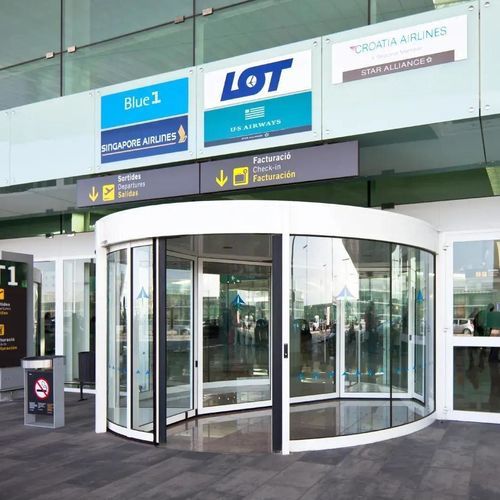 Porte multi-lames - MANUSA - tournante / pivotante / avec issue de secours