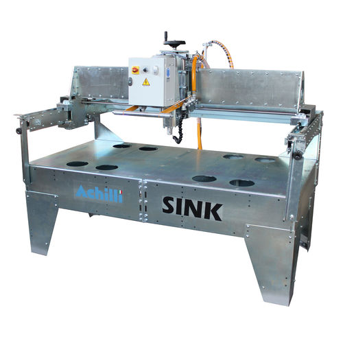 Machine de perçage pour pierre - SINK - Achilli s.r.l. - électrique / compacte / à vitesse variable
